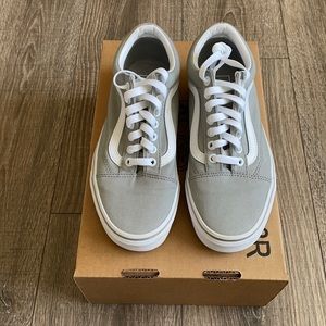 Vans Old Skool: Light Grey All Canvas
